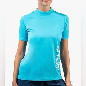 🆕 KANU SURF Breeze II Aqua Rashguard UPF50+